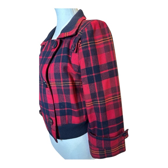 L.A.M.B. Gwen Stefani Plaid Cropped Jacket Fall Collection (2007) - Picture 3 of 10